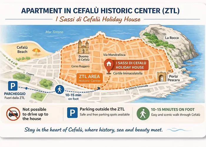 I Sassi Di House Daire Cefalù